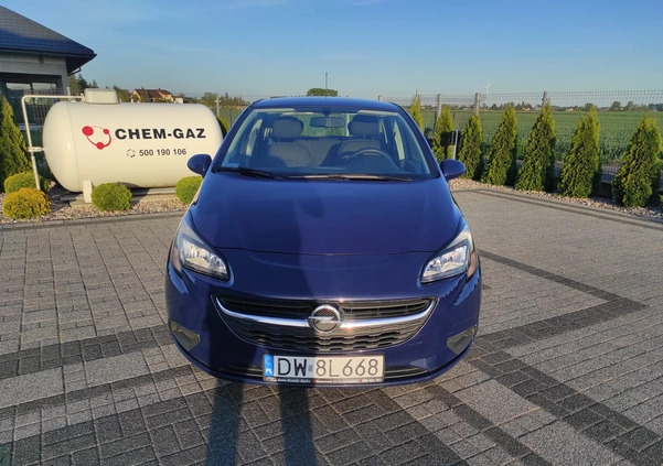 Opel Corsa cena 29700 przebieg: 131000, rok produkcji 2017 z Garwolin małe 211